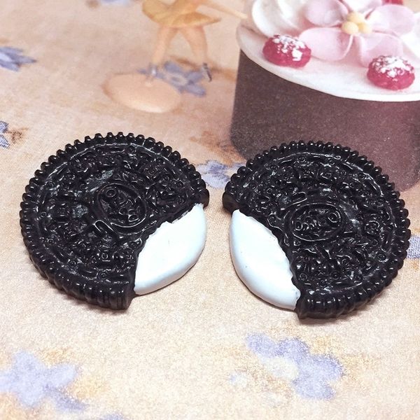 

diy diy accessories mobile phone resin simulation ollie biscuit accessories handmade store materials mobile phone shell patch, Silver