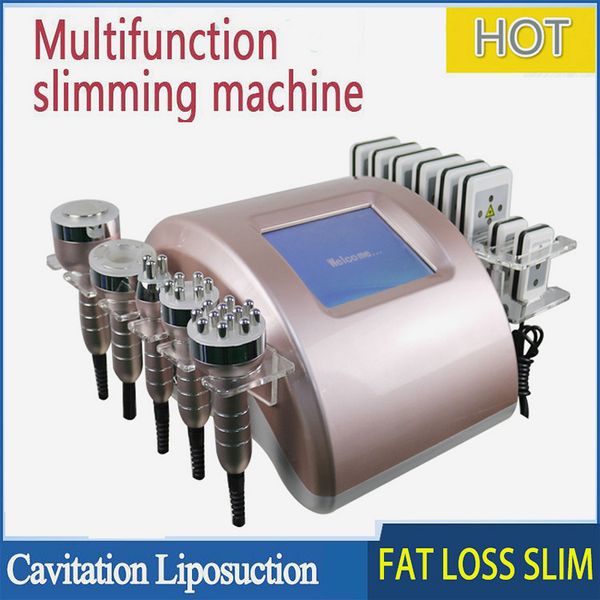 

8 laser pad vacuum therapy slimming machine lipo laser cavitation body slimming lipo laser lipolysis lipolaser machine