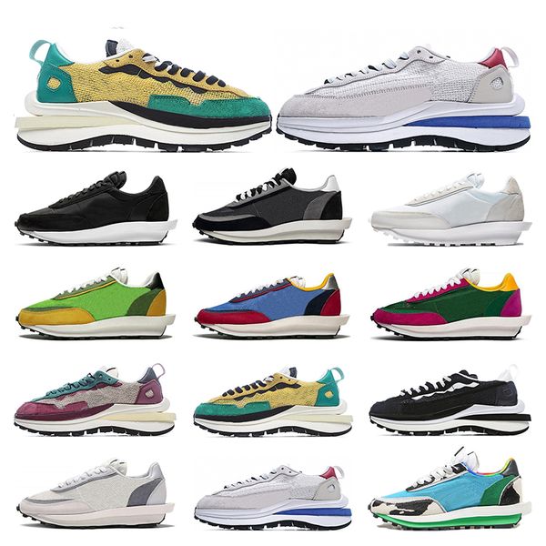 

mens sneakers vaporwaffle running shoes white black nylon royal red tour yellow villain red varsity bule women sport fashion outdoor