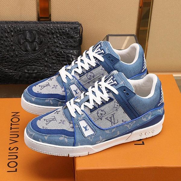 

mens shoes casual luxury fashion trainers sneakers casual shoes with box chaussures homme sports shoes men flats sale lace -up