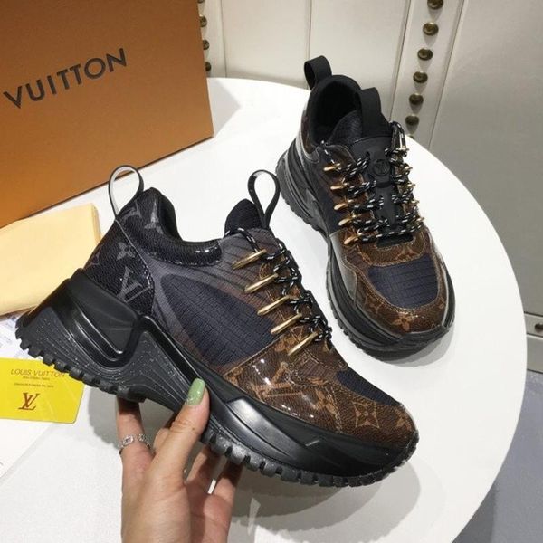 

030 new designer luxury women's casual fashion shoes, women's outdoor casual shoes, high-quality materials, with original box, Black