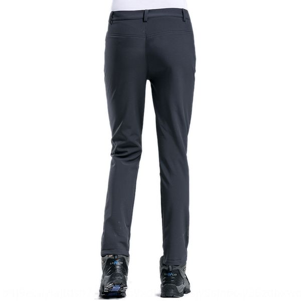 

rq8l2 four-sided elastic soft-shell trousers men's sports warm outdoor sports and women's outdoor sportswear light version warm ja, Gray;blue