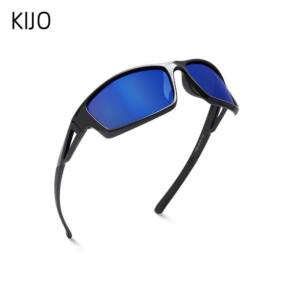 

new men's polarized fashion sunglasses night vision 100% polarized driving sunglasses male goggles uv400, White;black