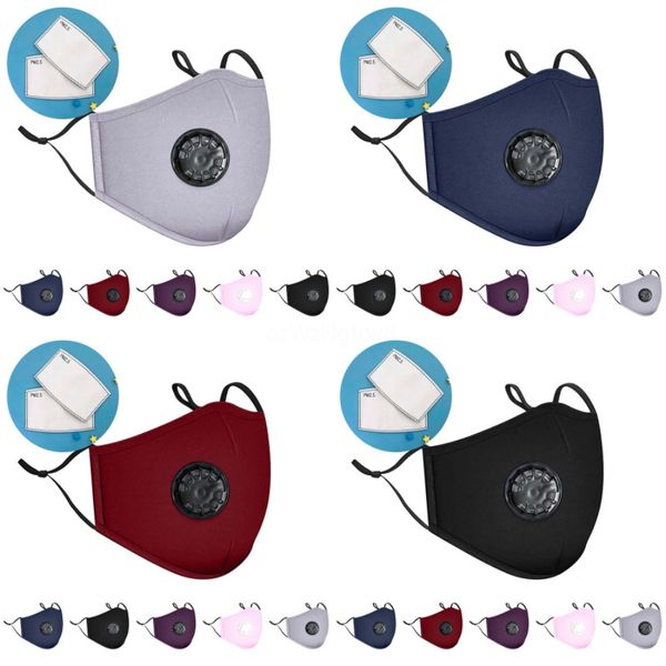 

designer printed masks reusable protective pm2.5 filter printing mouth mask anti dust face mask windproof mouth-muffle 84 styles damon04 #96, Black