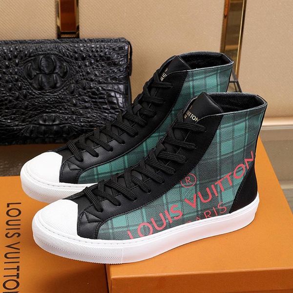 

comfortable men 's shoes sports outdoor walking luxury shoes tattoo senaker boot lightweight plus size lace -up men shoes manner schuh