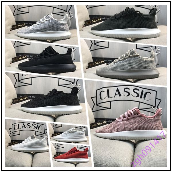 

atbl1a originals tubular shadow breathable men and women running shoes knit core black white cardboard tubular shadow 3d boots training shoe