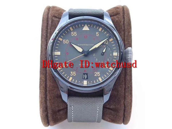 

zf factory pilot's watches luxury watch stainless steel wristwatches sapphire date display waterproof swiss cal.51111 automatic mechani, Slivery;brown