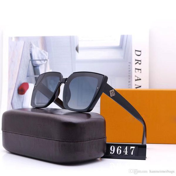 

2020 womens big frame sunglasses oversized women popular designer sunglass buffalo horn lentes ladies eyewear polarized sun glasses uv400, Black