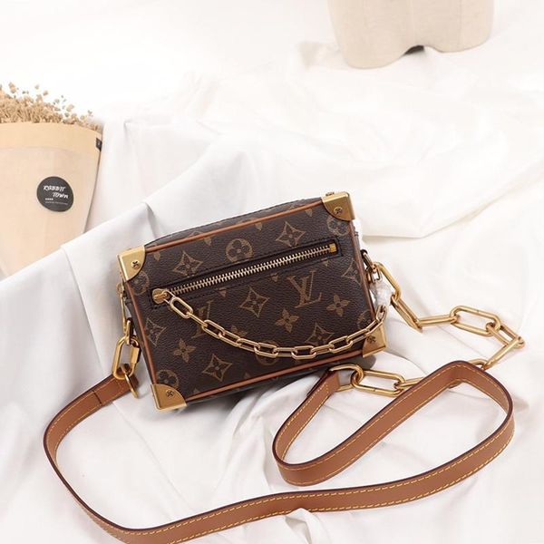 

fashion classic womens bag bolso bandolera leather shoulder crossbody bag ladies chain designer luxury flap shoulder bags messenger bags
