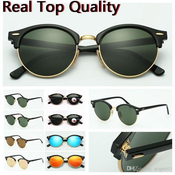 

designer sunglasses master retro new design real brand sun glasses for man women with leather case, cloth, boxes, everything, White;black