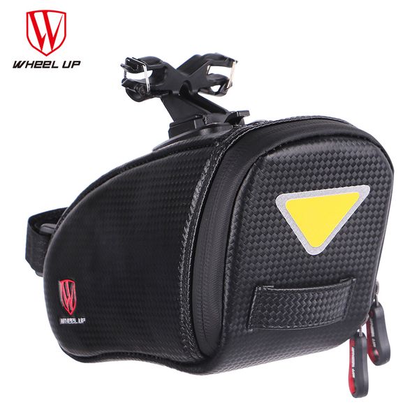 

road bicycle bicycle storage bag mtb bag bike rear panniers reflective waterproof accessories cycling bike saddle tailbag ttcsv, Red;black