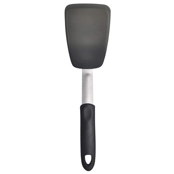 

flexible silicone spatula turner perfect for flipping eggs burgers crepes and more