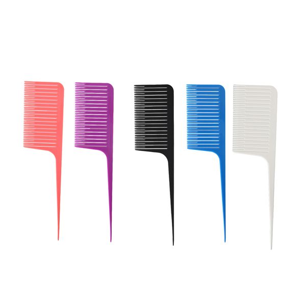 

professional weaving highlighting foiling hair coloring comb 5pcs, Silver