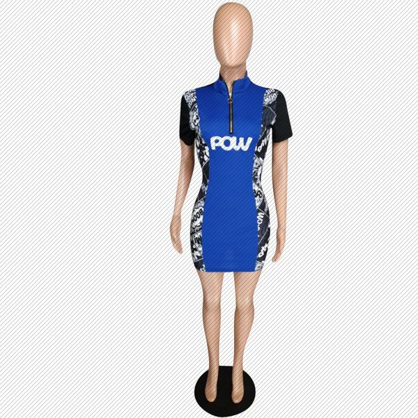 

j6131 cross-border independent station european and american womens casual stitching dress, White;black