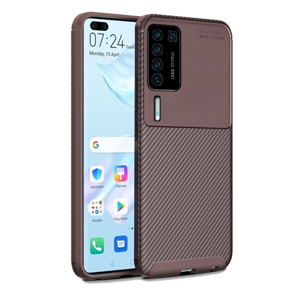 

for huawei p40 pro p40 back case ultra slim fit beetle series soft tpu phone case anti-scratch protective cover bag coque fundas