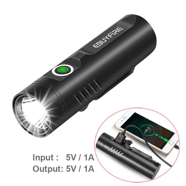

usb p50/p90 uv led rechargeable torch phone charging multi-function powerful pocket clip searching light with battery