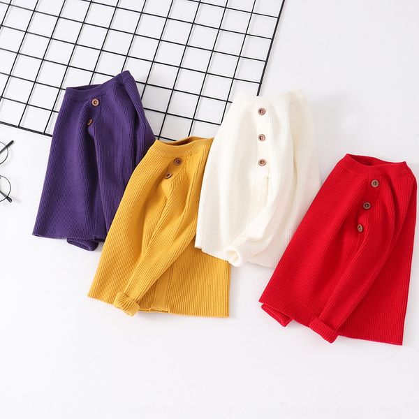 

ins warm underwear wool new knitted base shirt wool baby's warm shirt children's clothing children's sweater, Blue