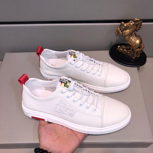 

2020g высокого качества толщины нижняя мужская низкий верхом случайная дикая обувь дышащих кроссовки открытых шнуровкой кроссовки, размер: 3, Black