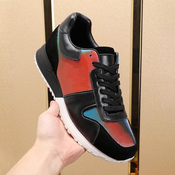 

fast delivery men 's shoes sports autumn and winter style design shoes low plus size lace -up breathable men shoes sale with origi, Black