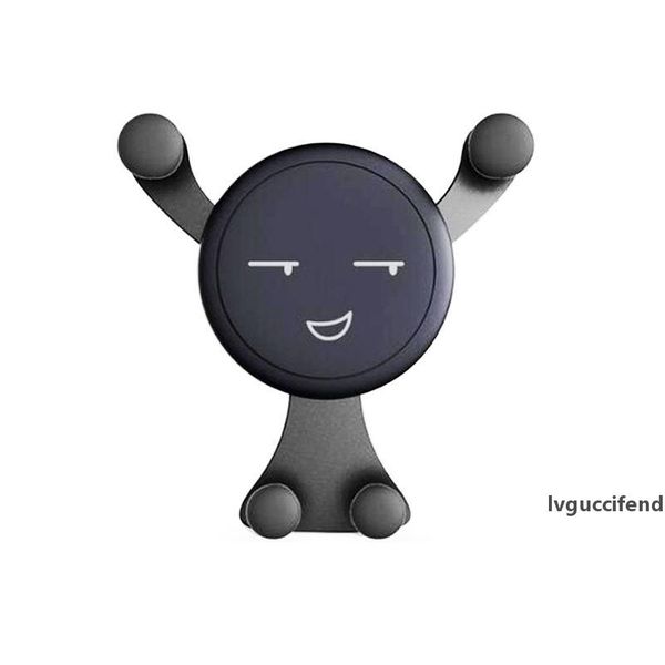 

gravity car bracket for phone in car air vent mount stand for samsung no magnetic vent car phone holder gps mobile phone bracket