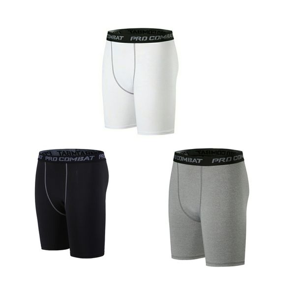 

men's leggings compression pants sports leggings basketball short shorts quick-dry running training fitness pants elasticity, Black;blue