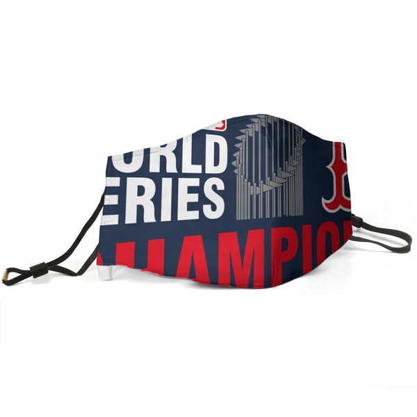

женщины мужчина маска пыль маски муфельного-бостон-red-к-сокс 2018 world series напечатанного с регулируемой ear hook mas, Silver