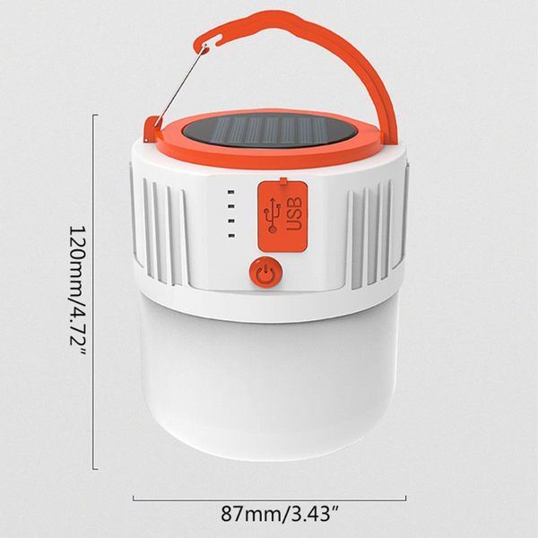 

portable lanterns solar led camping light for outdoor tent lamp l9bd