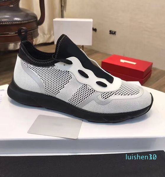 

men's designer shoes b21 neo sneaker technical knit women shoes fashion outdoors trainers rubber sloe plain sneakers with box us5-11l30, Black