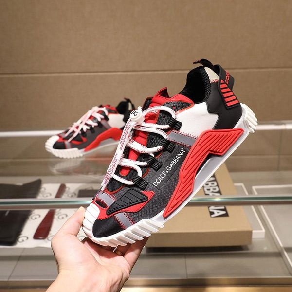 

113 brand designer high-quality men's casual sports shoes, outdoor casual shoes, with original box packaging size 38--45, Black