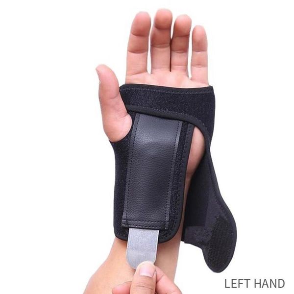 

фиксатор лучезапястного сустава браслет запястье поддержки наручи спорта бинты поставки стальной пластины ткань поддержка ремень вес подъемн, Black;red