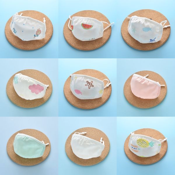 

designer printed face mask face mask child pm2.5 anti-pollution masks cartoon mouth masks earloop washable mask #157 #288, Black