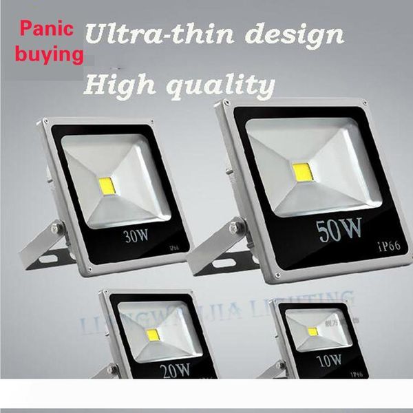 

new ultra-thin led outdoor floodlight 10w 20w 30w 50w warm cool white super bright waterproof ip66 outdoor landscape light