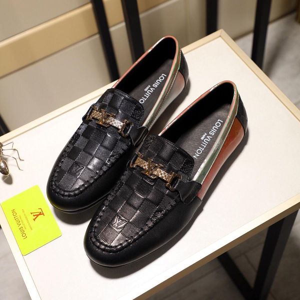 

2020-2019r fashion luxury designer men's comfortable casual peas shoes, men's fashion wild sports business shoes, original box pac