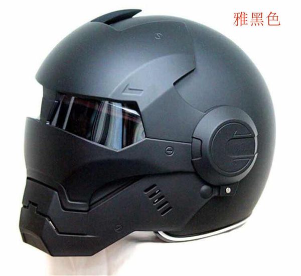 

motorcycle helmet personal safety helmet iron man face lift transformer full protective