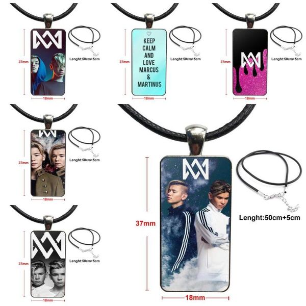 

fashion glass cabochon pendant necklace with women steel plated statement jewelry for women gifts boy marcus martinus, Silver