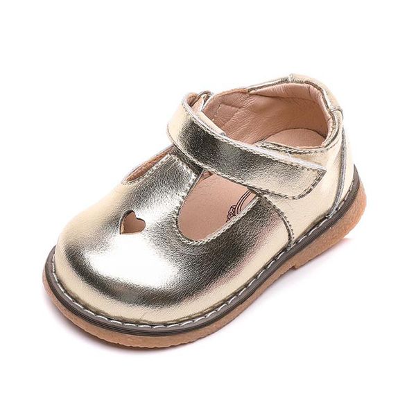 

2020 autumn baby girls leather shoes infant toddler shoes soft bottom non-slip comfortable love children kids princess