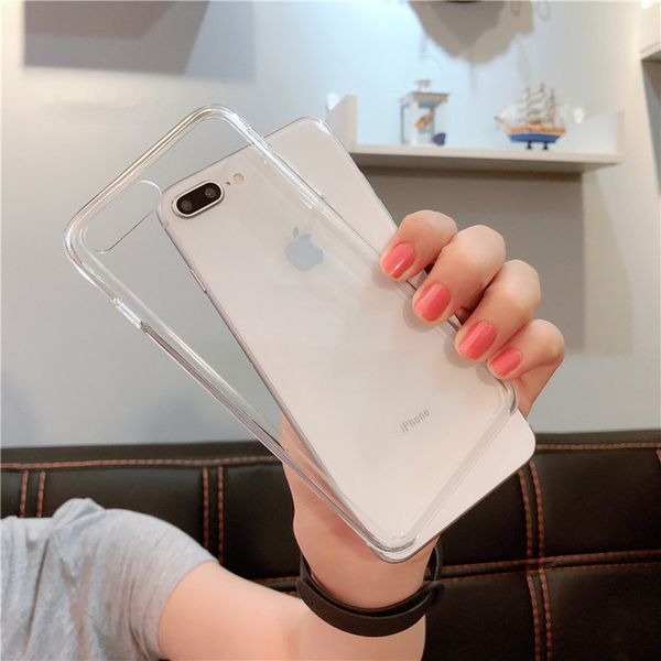 

1: 1 оригинальный официальный стиль clear phone case для iphone 8 7 6 6s plus hd прозрачный ударопрочный чехол для iphone x xr xs max