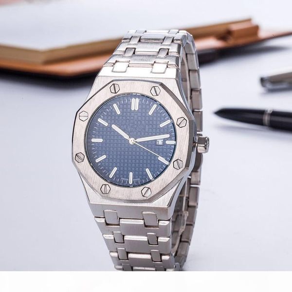 

men watches stainless steel strap watch business wristwatch 11 colors fashion watch wholesale, Slivery;brown