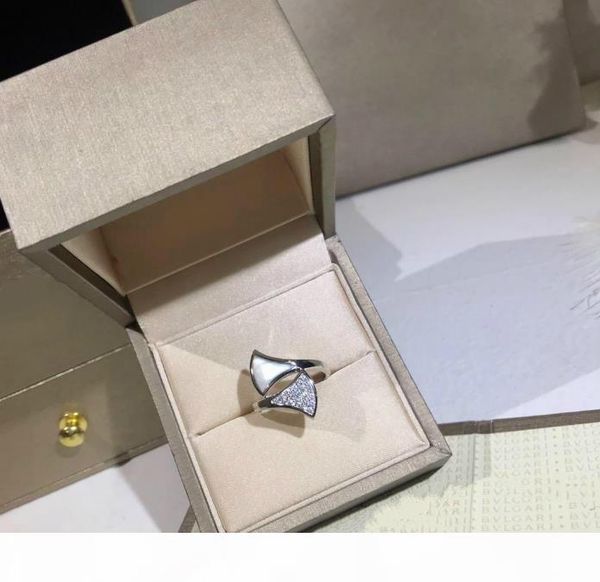 

women banquet party jewelry 925 sterling silver natural fritillaria shell skirt ring famous women jewelry gifts, Golden;silver