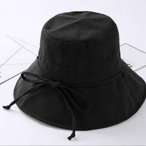 

bucket hat lwomen big wide brim summer hats for women fishing hat fisherman cap sun female black foldable panama cap, Blue;gray