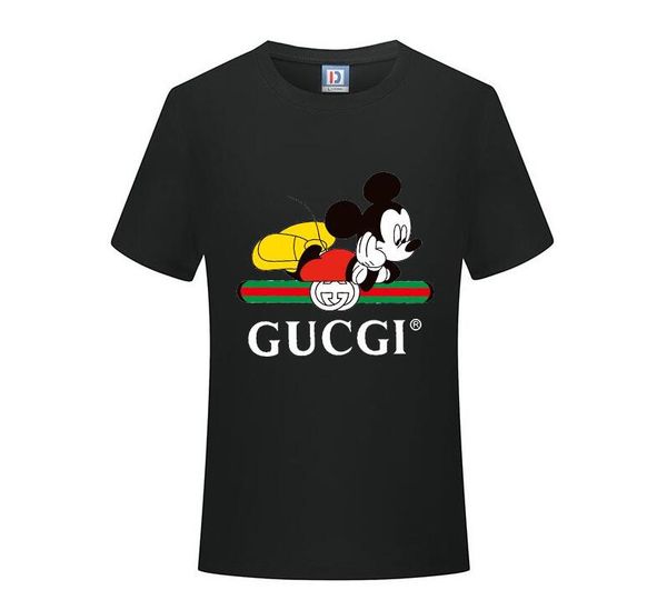 

spring summer 2019 new pattern women's popular round-neck printed casual short-sleeved t-shirt quality assurance comfortable breathable, White