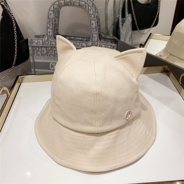 

four seasons women fishermen cap lovely stylish bucket hat breathable casual beach folding hats with letters high quality