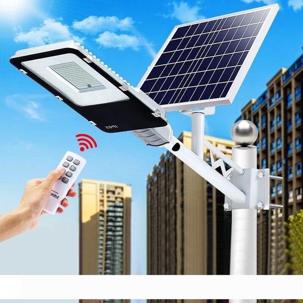 

200w led solar street light outdoor led solar light waterproof with remote control 200w solar led spotlight garden light
