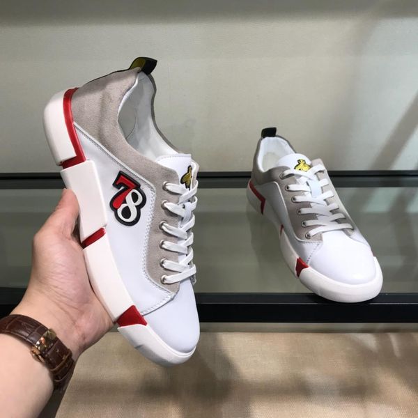 

2019k new limited edition casual shoes men's shoes comfortable breathable low to help running shoes original box packaging 38-44111, Black