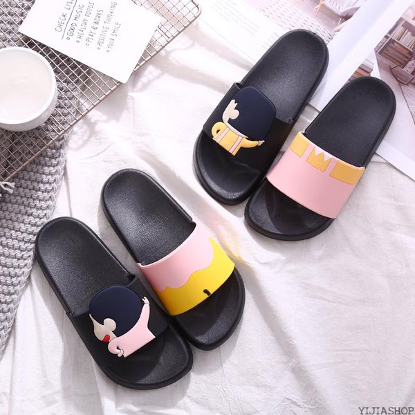

new women's slippers for household use, Black