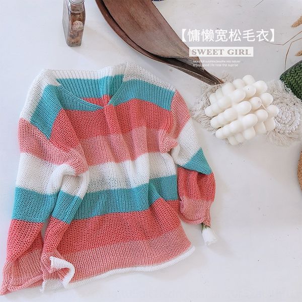 

autumn pullover children's clothing 2020 new children's clothing baby long-sleeved pullover sweater girls' sweater, Blue