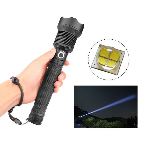 

flashlights torches 120000lumens xhp70 most powerful led usb zoom torch gb for computer usb, car charging plug