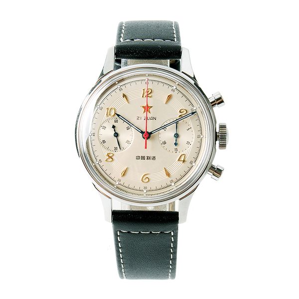 

seagull 1962 hand wind mechanical chronograph watch limited edition 819.17.1962