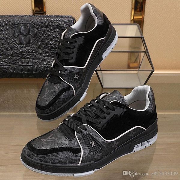 

fashion mens shoes with box breathable casual outdoors athletic chaussures pour hommes men shoes fashion type trainer sneaker zapatos hombre