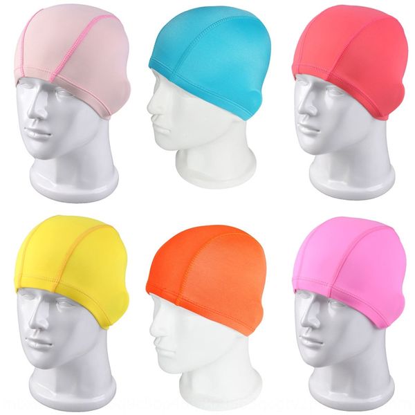 

for adults and children of swimming cap different sizes and colors each independent package swimming cap